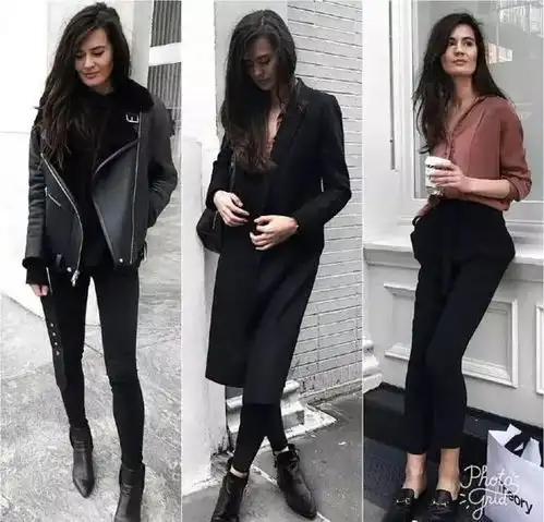 时尚纽约博主穿搭,27款时髦干练的中性搭配,尽显女人味