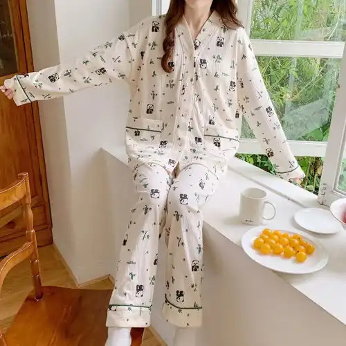 俘获全网女生的秋日氛围感家居服69一套,穿在身上不想脱