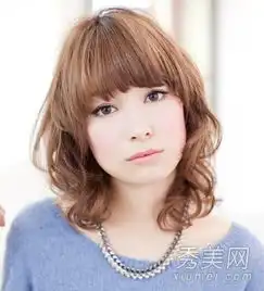 小清新范梨花头发型大脸女生的最爱