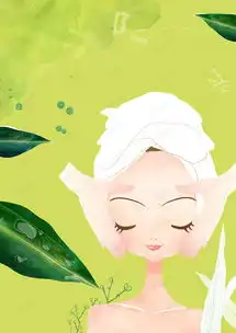 唯美手绘美女按摩美容海报背景模板背景图片免费下载广告背景psd千库网图片编号4792983