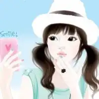 手绘女生编发唯美图头像微信头像图片大全