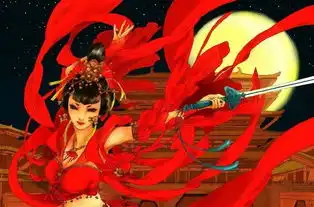 有木有红衣古风美人图,要妖娆入骨的那种感觉,手绘的,类似下图风格和样子,最好要全身的