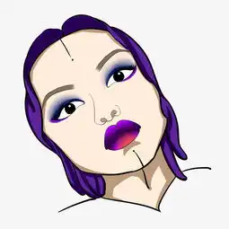 手绘欧美风美女插画图片素材其他格式下载动漫人物大全